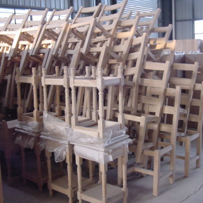 white furniture factory